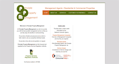 Desktop Screenshot of principleproperty.ie