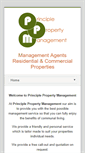 Mobile Screenshot of principleproperty.ie