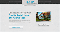 Desktop Screenshot of principleproperty.net